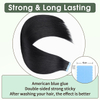 Tape in Hair extensiones 100% Remy Human Hair 20pcs 50g/pack Jet Black Color #1 Rectus Humani Hair