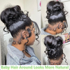 360 fuld blonder frontal paryk