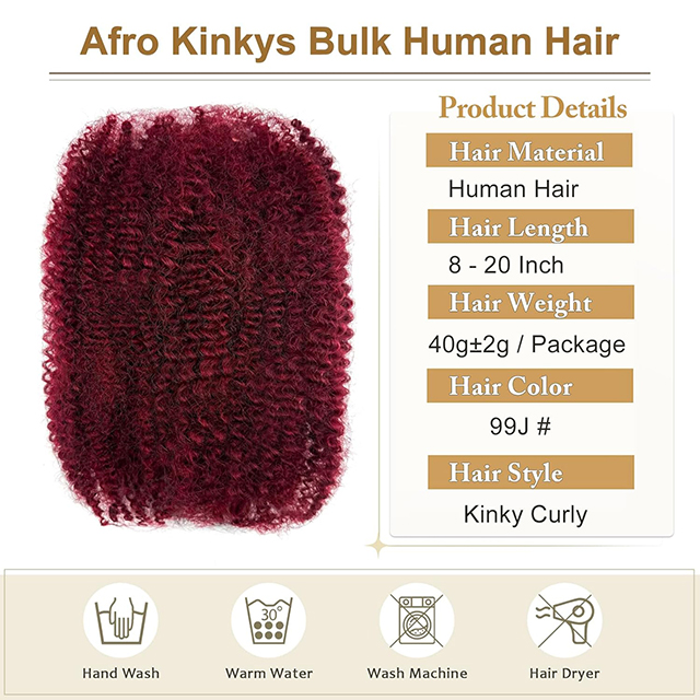 ISWEET 20-tollised Afro Kinkys lahtised juuksekarvad, 40g, 1 komplekt Kinky Twist juukseid rastapatsipikenduste jaoks Juuste punumine keerdude ja pehmete lokkide jaoks (1 pakk) 