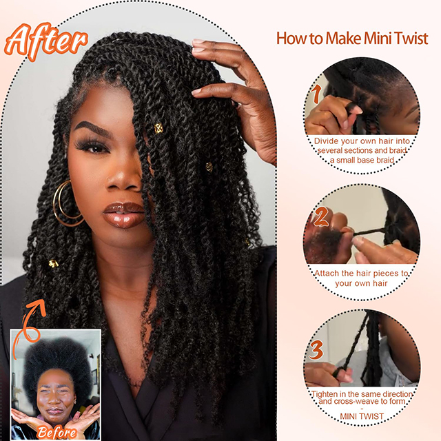 دسته‌های فرفری 16 اینچی 4C ISWEET Afro Kinky Hair Human ISWEET Afro Kinky Hair Human Bundles 50 گرمی مناسب برای اکستنشن موهای مشکی طبیعی 1B برای Mini Twist & Dreadlocks