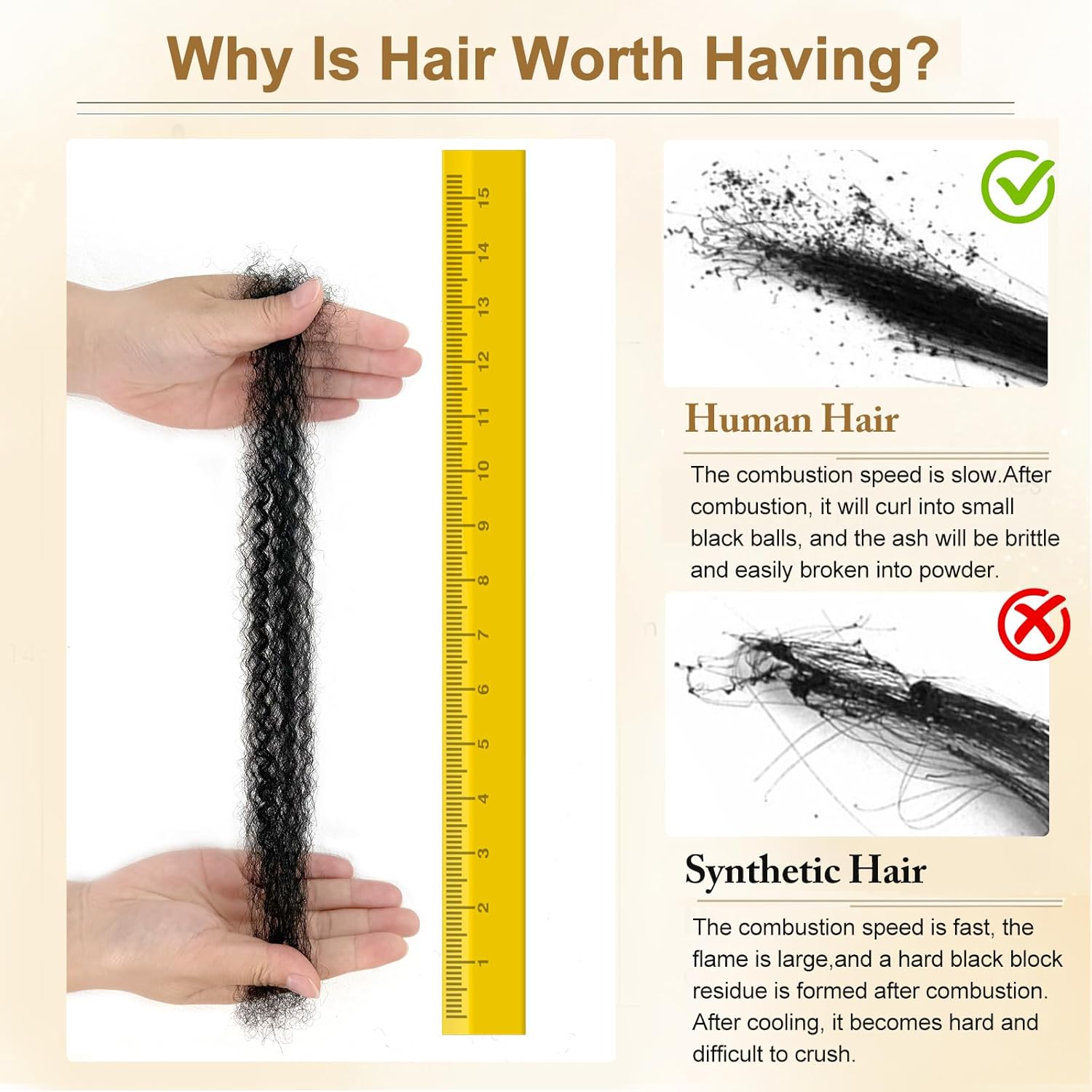 Afro Twist emberi haj 16 h&uuml;velykes Afro Kinkys &ouml;mlesztett emberi haj 40 g/csomag term&eacute;szetes fekete emberi hajfonat Loc Extensions Marley Twist Brainding hajhoz (16 h&uuml;velykes, 2 db-os csomag)
