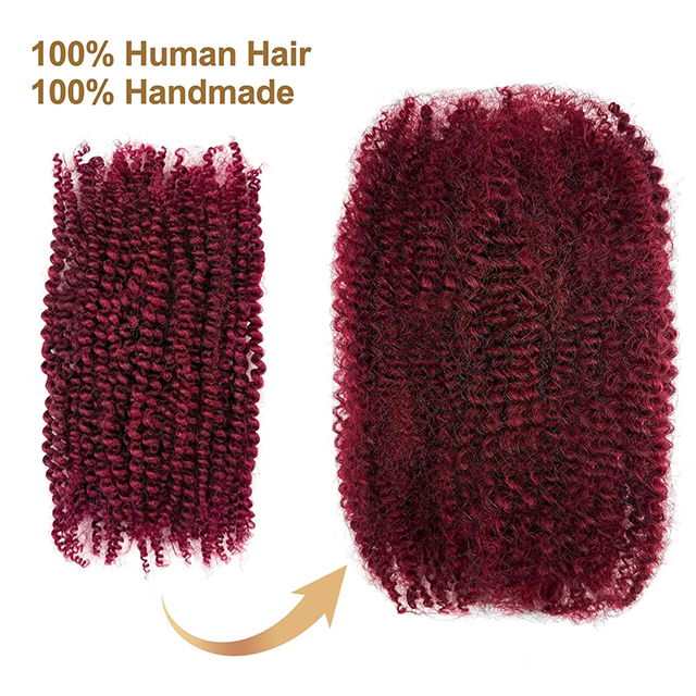 ISWEET 20-tollised Afro Kinkys lahtised juuksekarvad, 40g, 1 komplekt Kinky Twist juukseid rastapatsipikenduste jaoks Juuste punumine keerdude ja pehmete lokkide jaoks (1 pakk) 