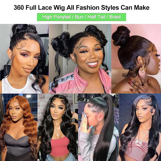 Body Wave blonde frontparykker