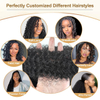 ISWEET 20-tollised Afro Kinkys lahtised juuksekarvad, 40g, 1 komplekt Kinky Twist juukseid rastapatsipikenduste jaoks Juuste punumine keerdude ja pehmete lokkide jaoks (1 pakk) 