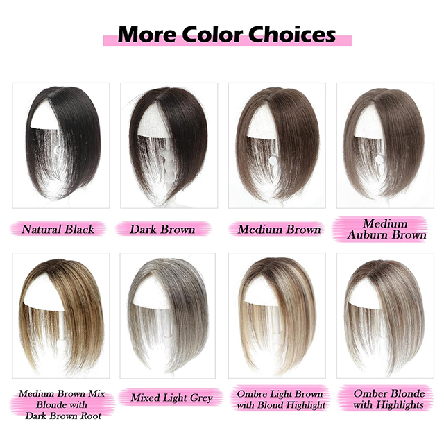 ISWEET Hair Topper for Thinning Hair - 10 Inch Human Hair with Swiss Lace Base Ombre Light Brown Blonde Highlights undetectable daily wear solution