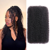 ISWEET Afro Kinky Human Hair 16 Zoll 4C Kinky Curly Bundles 50g Perfekt f&uuml;r Mini Twist & Dreadlocks 1B Natural Black Hair Extensions