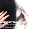 دسته‌های فرفری 16 اینچی 4C ISWEET Afro Kinky Hair Human ISWEET Afro Kinky Hair Human Bundles 50 گرمی مناسب برای اکستنشن موهای مشکی طبیعی 1B برای Mini Twist & Dreadlocks