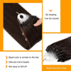 Micro anneau Extensions de cheveux cheveux humains 20 pouces couleur brun fonc&eacute; Micro lien pr&eacute;-coll&eacute; 50g/50s droite Remy cheveux humains